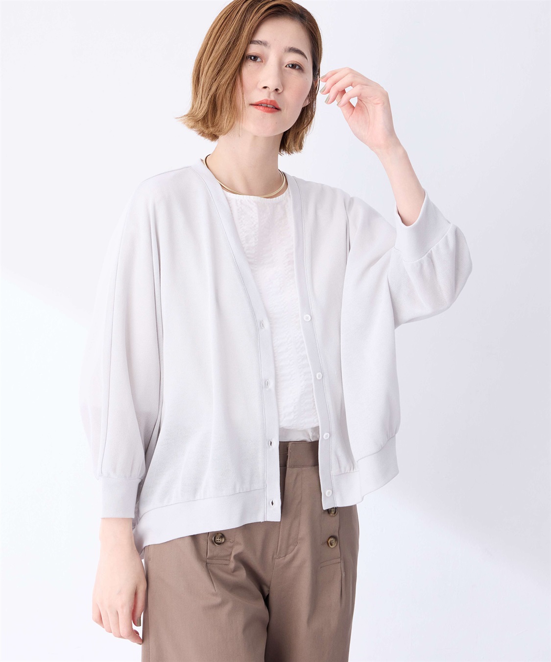 Petit Honfleur ドルマンカーディガン_sub_9