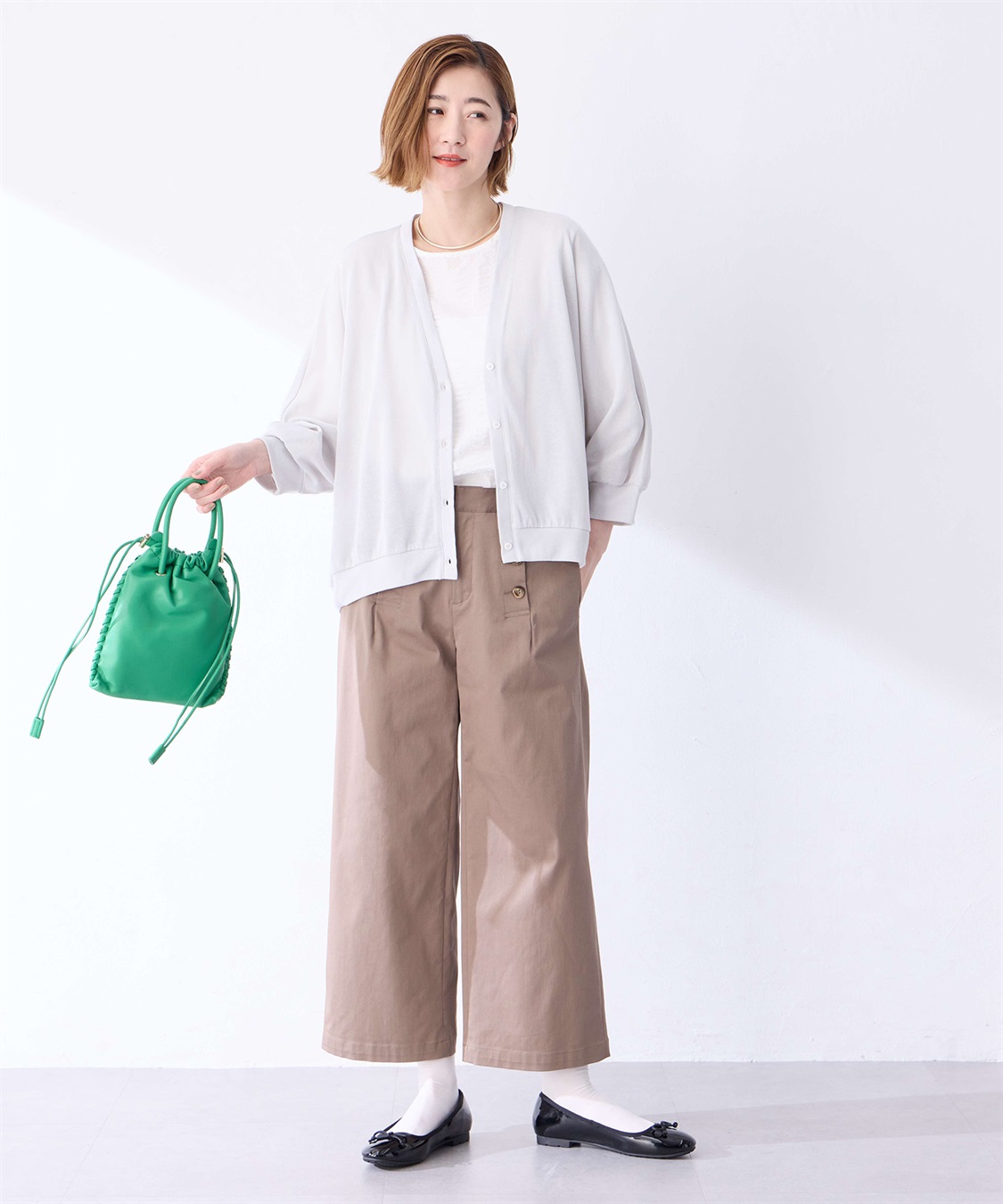 Petit Honfleur ドルマンカーディガン_sub_10