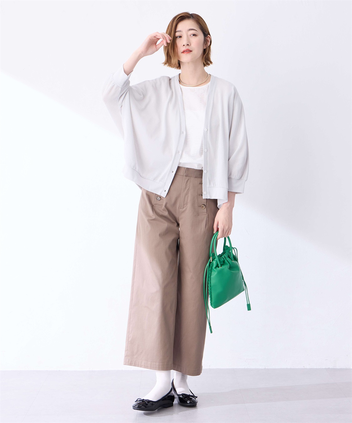 Petit Honfleur ドルマンカーディガン_sub_11