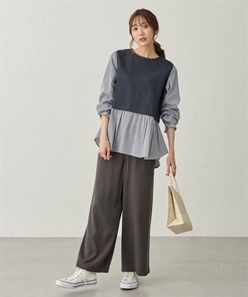 Petit Honfleur 異素材切替プルオーバー_subthumb_11