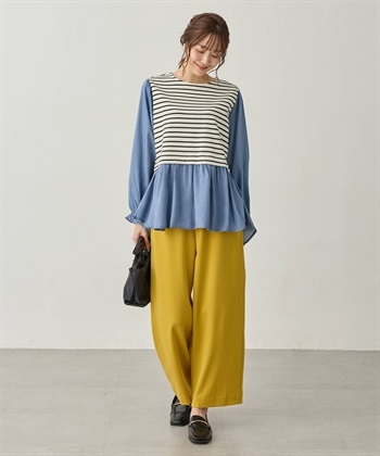 Petit Honfleur 異素材切替プルオーバー_subthumb_12