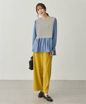 Petit Honfleur 異素材切替プルオーバー_subthumb_14