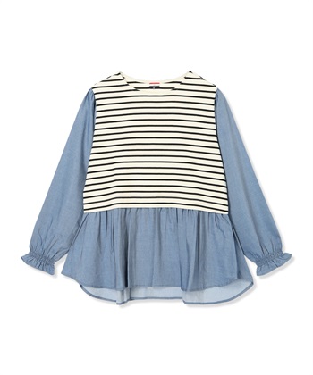 Petit Honfleur 異素材切替プルオーバー_subthumb_18