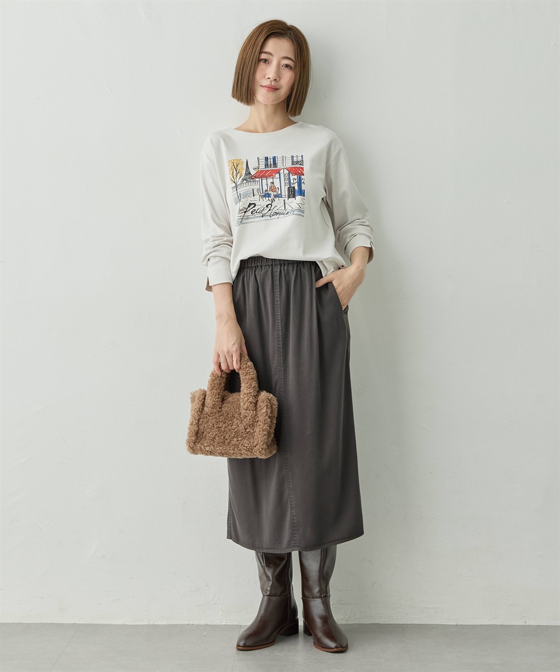 Petit Honfleur コラボプリントロンT_sub_8