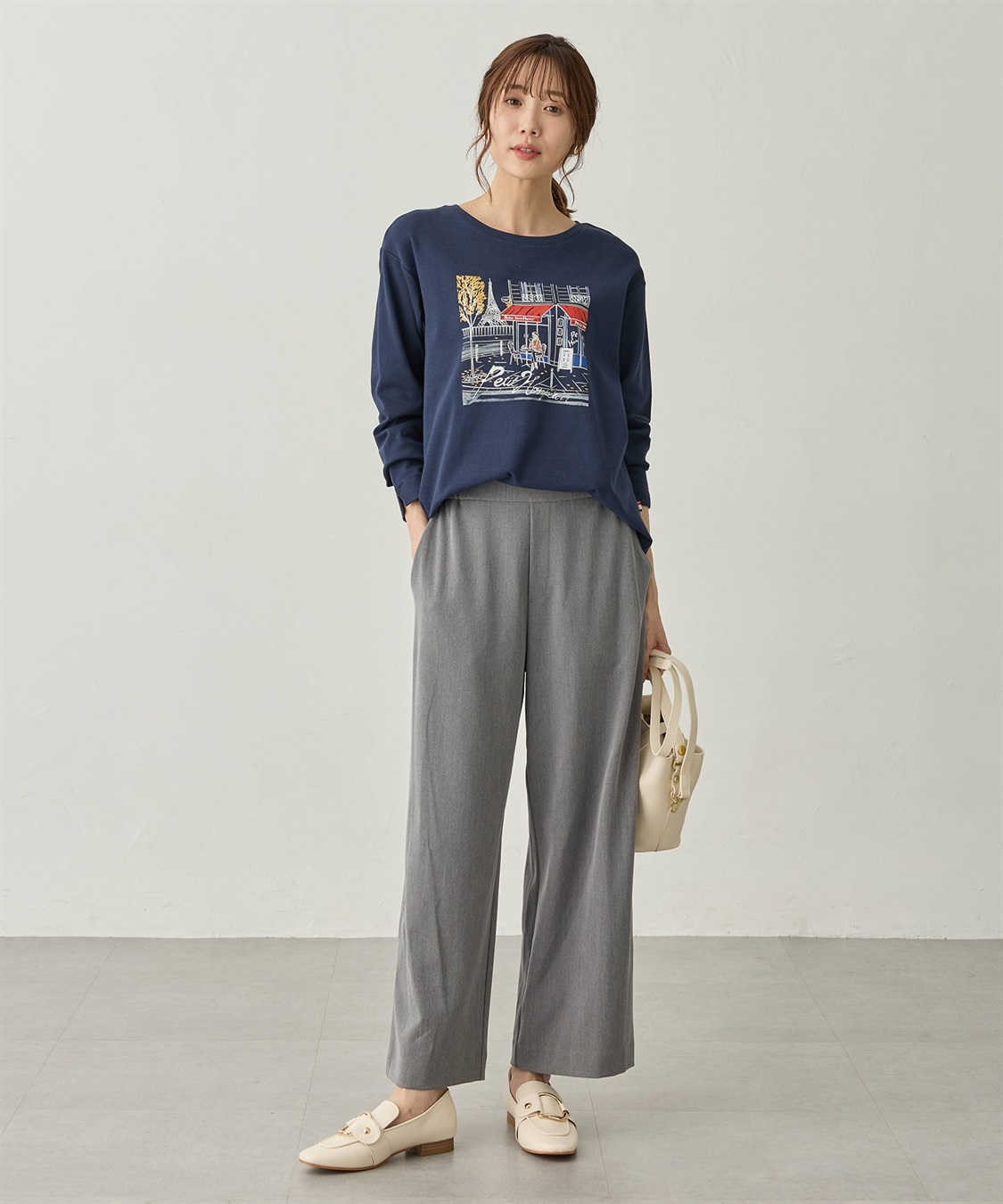 Petit Honfleur コラボプリントロンT_sub_12