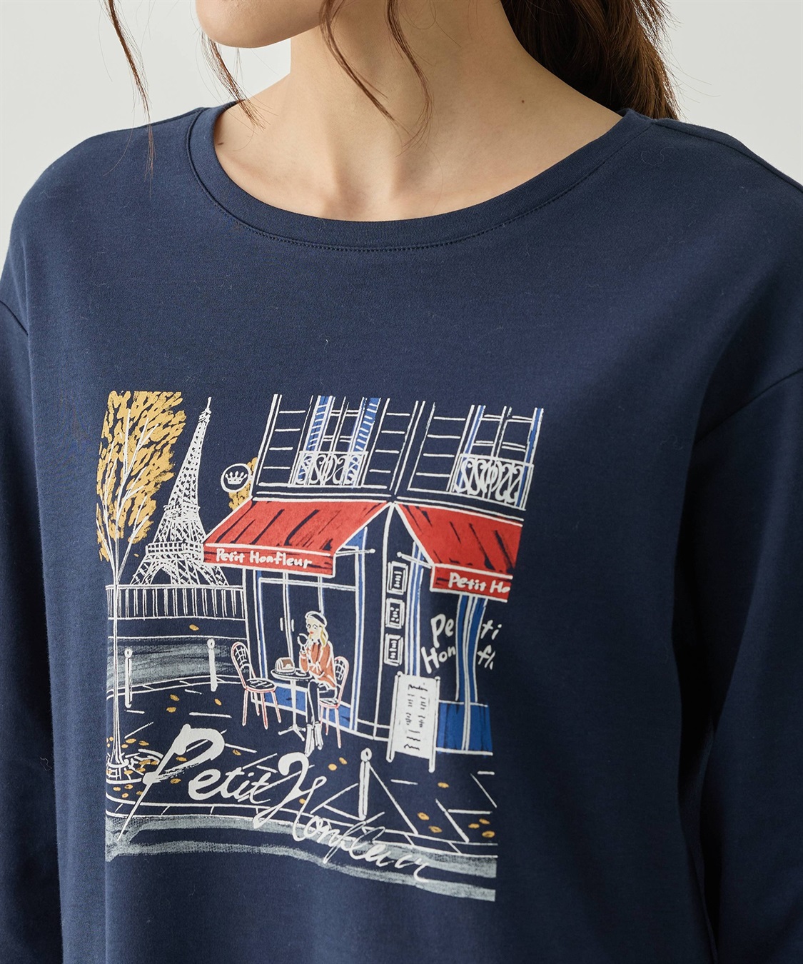Petit Honfleur コラボプリントロンT_sub_14