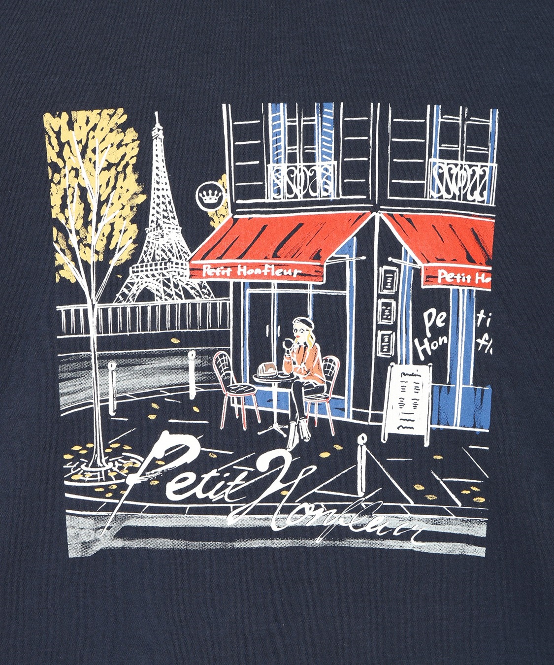 Petit Honfleur コラボプリントロンT_sub_24
