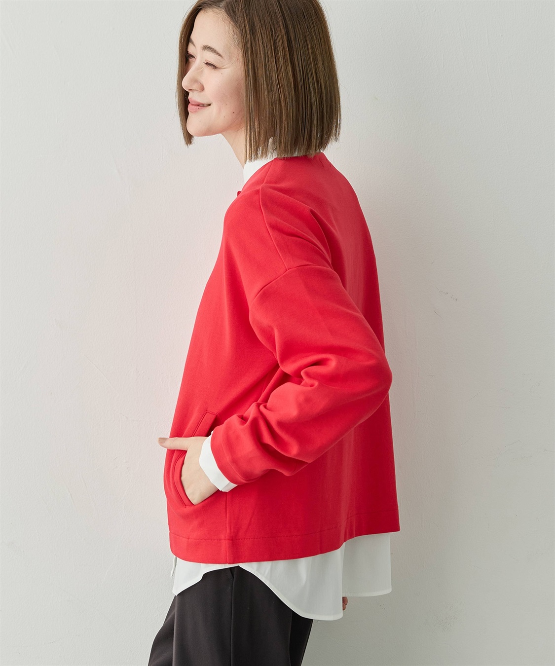 Petit Honfleur リングドットカーディガン_sub_3