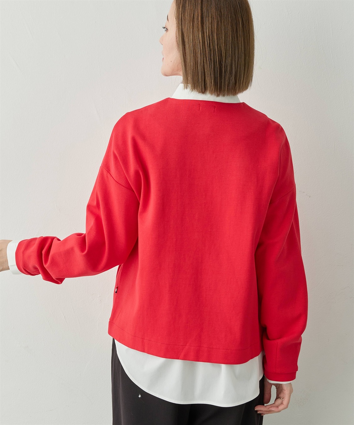 Petit Honfleur リングドットカーディガン_sub_4