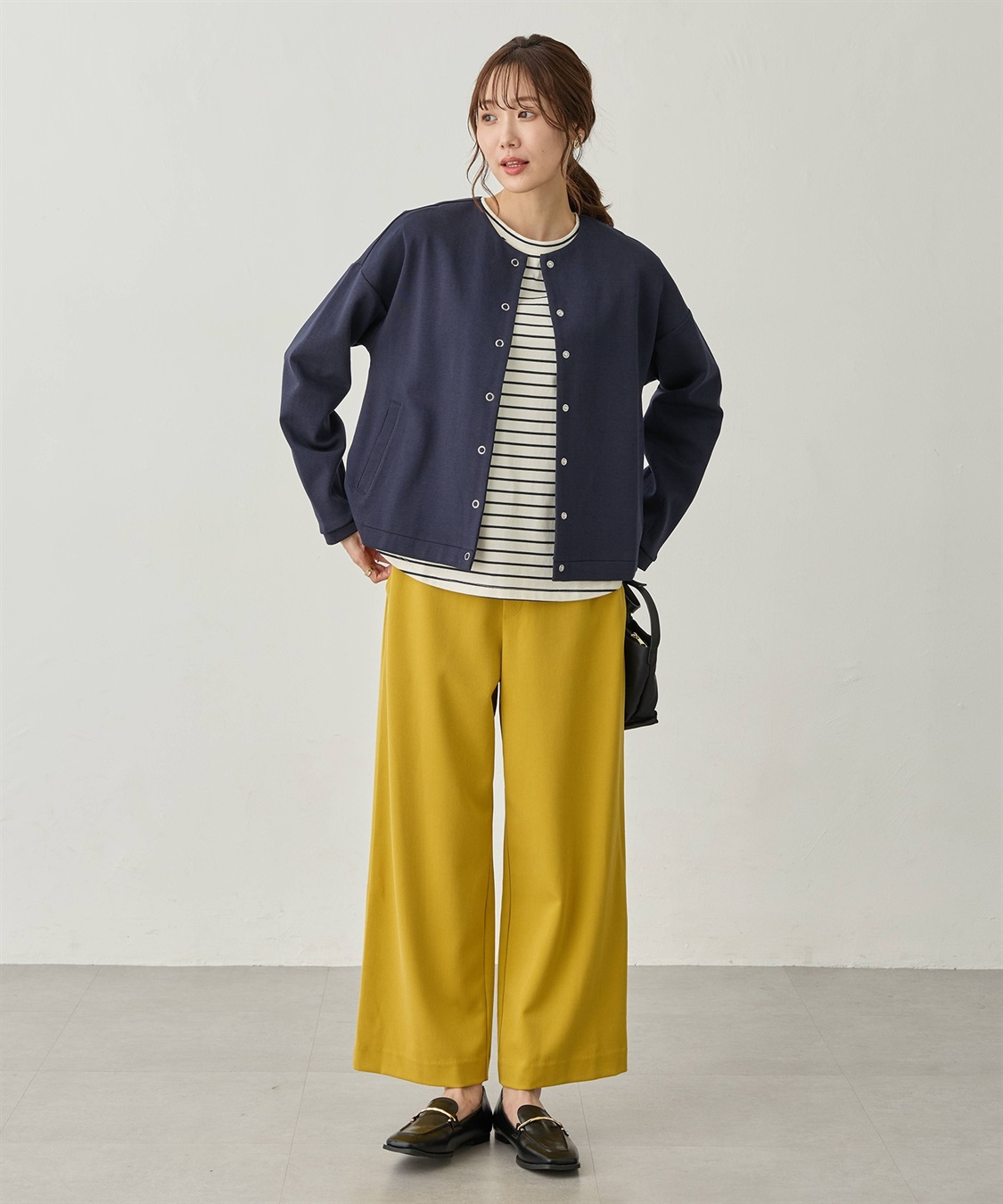 Petit Honfleur リングドットカーディガン_sub_14