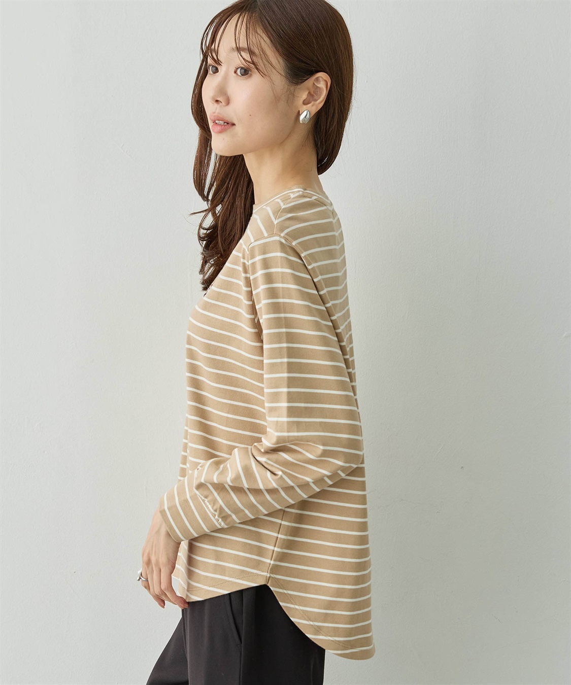 Petit Honfleur 【ムーミン】ミイワッペン刺しゅうロンT_sub_3