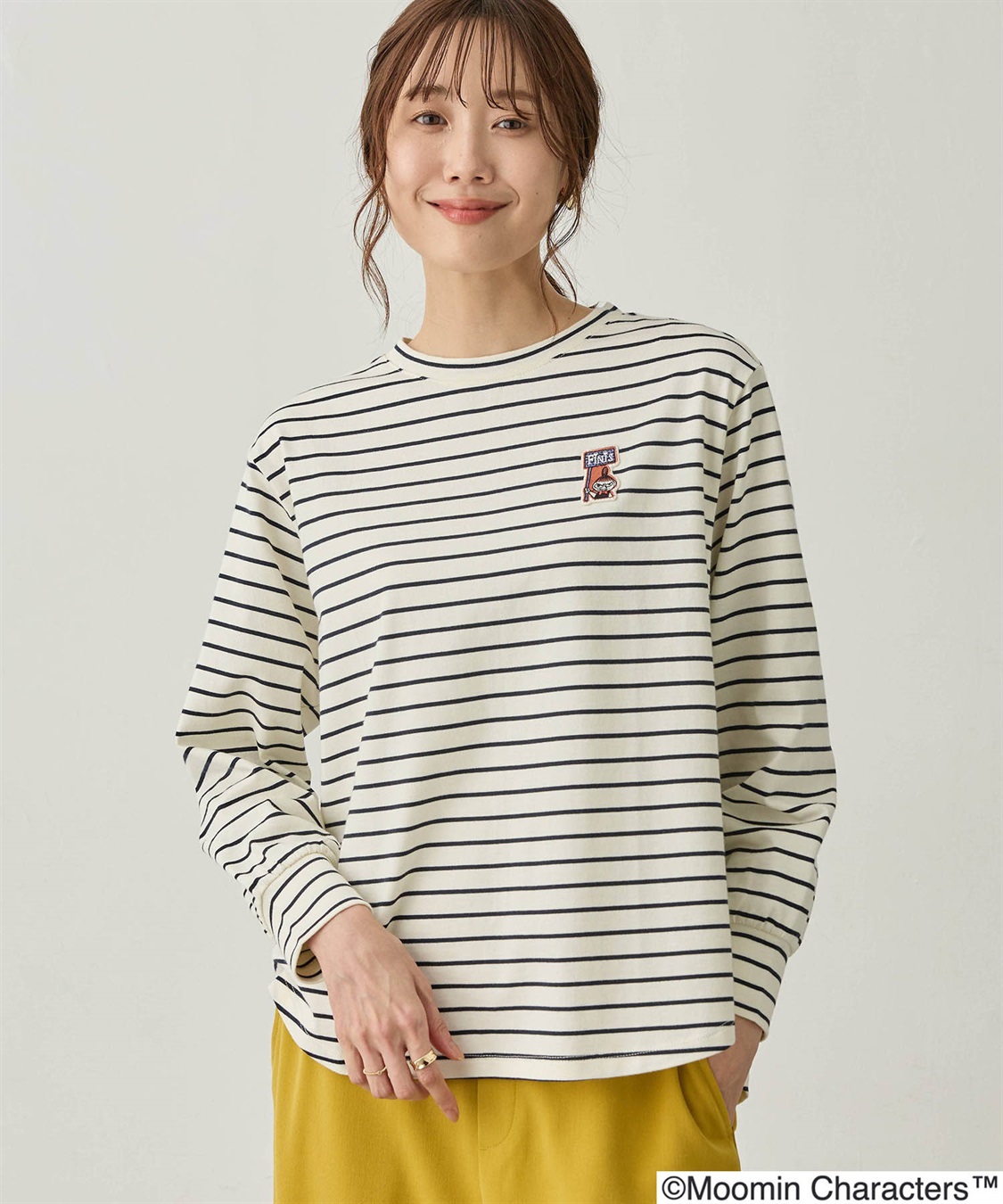Petit Honfleur 【ムーミン】ミイワッペン刺しゅうロンT_sub_8