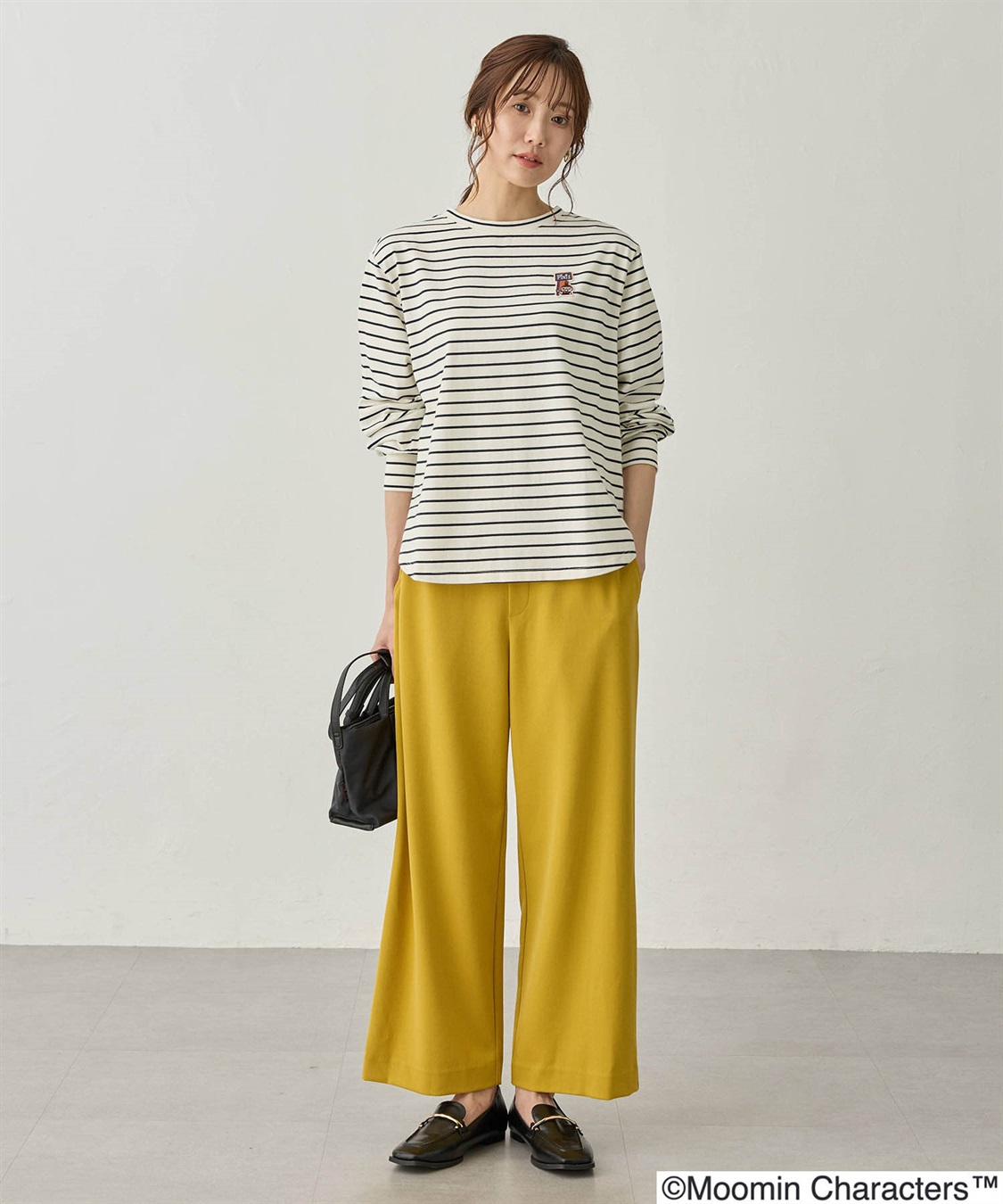 Petit Honfleur 【ムーミン】ミイワッペン刺しゅうロンT_sub_11