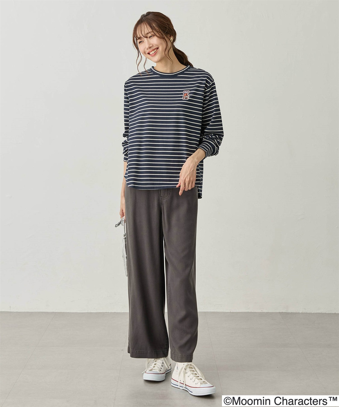 Petit Honfleur 【ムーミン】ミイワッペン刺しゅうロンT_sub_15