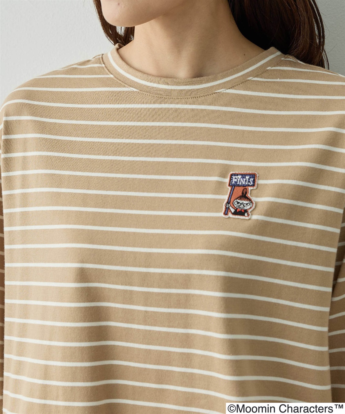 Petit Honfleur 【ムーミン】ミイワッペン刺しゅうロンT_sub_19