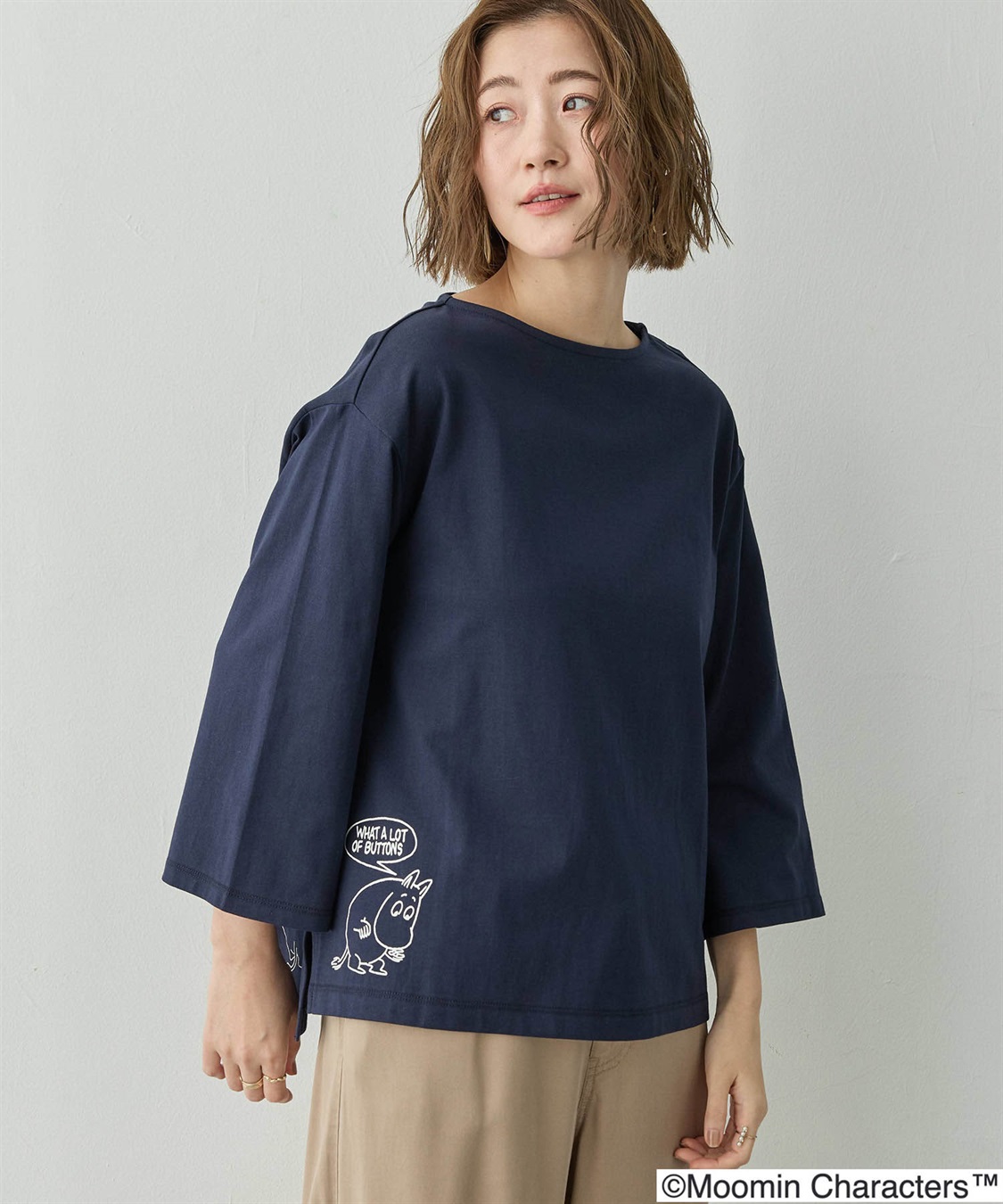 Petit Honfleur 【ムーミン】プリントプルオーバー_sub_6