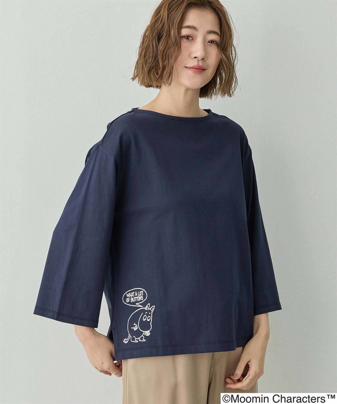 Petit Honfleur 【ムーミン】プリントプルオーバー_sub_7