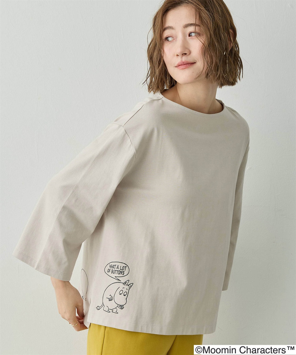 Petit Honfleur 【ムーミン】プリントプルオーバー_sub_8