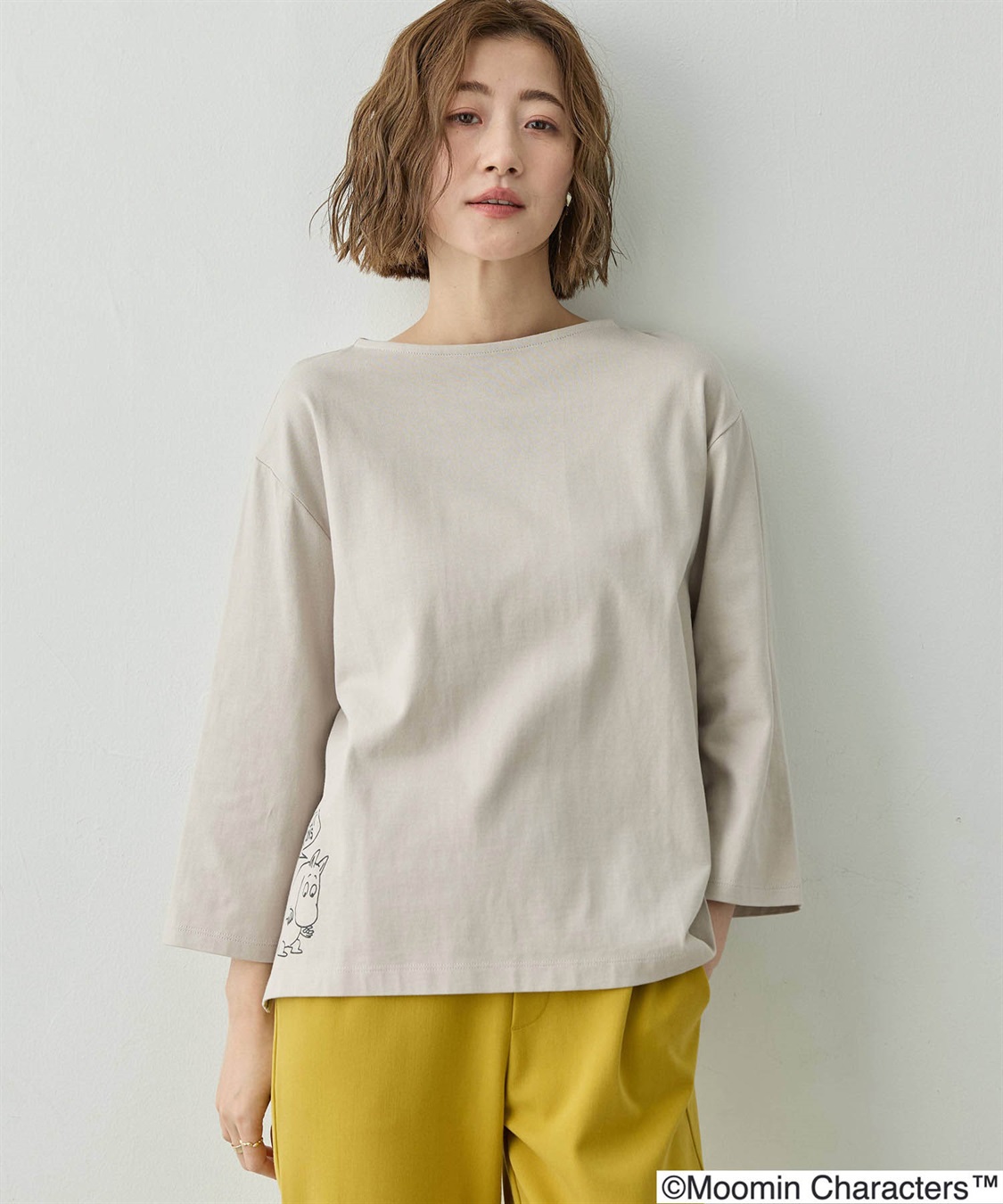 Petit Honfleur 【ムーミン】プリントプルオーバー_sub_9