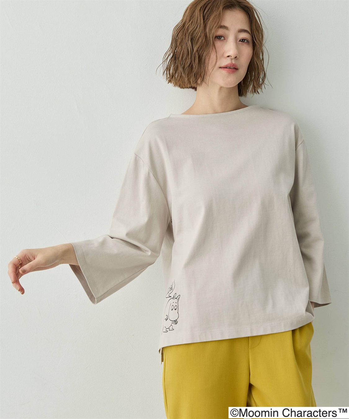 Petit Honfleur 【ムーミン】プリントプルオーバー_sub_10