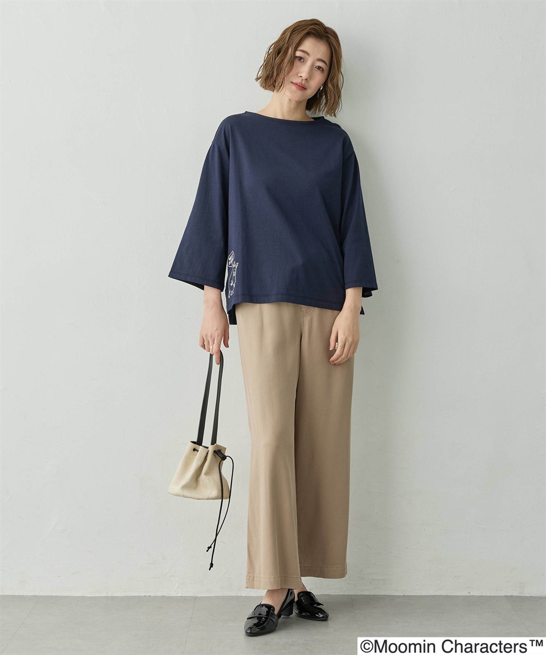 Petit Honfleur 【ムーミン】プリントプルオーバー_sub_14