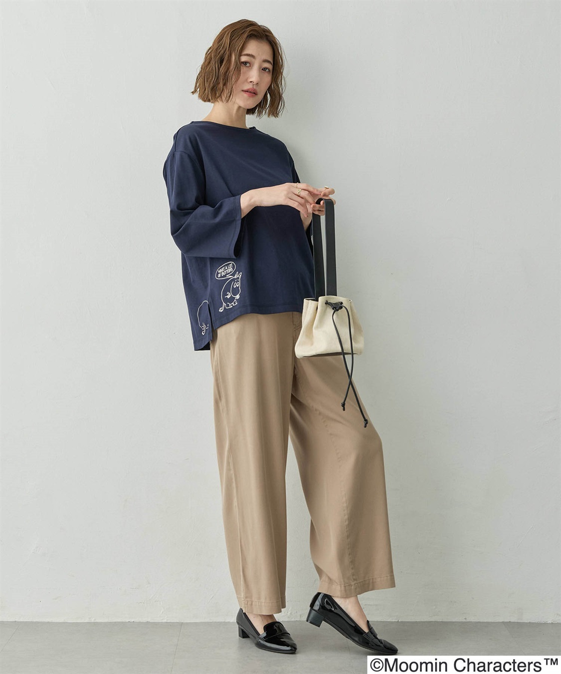 Petit Honfleur 【ムーミン】プリントプルオーバー_sub_15