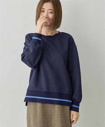 Petit Honfleur リブニットドッキングプルオーバー_subthumb_2