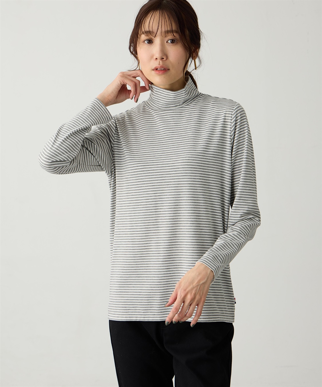 Petit Honfleur ハイネックインナープルオーバー_sub_8