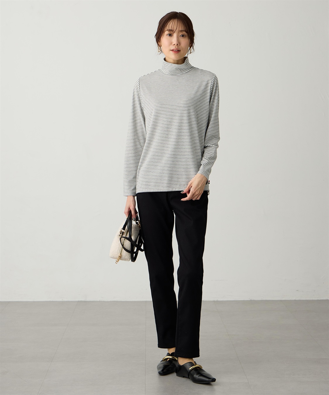 Petit Honfleur ハイネックインナープルオーバー_sub_10