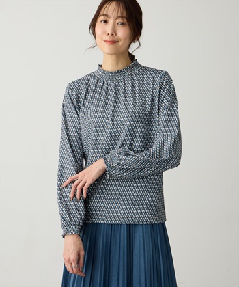 Petit Honfleur シャーリングプリントプルオーバー_subthumb_1