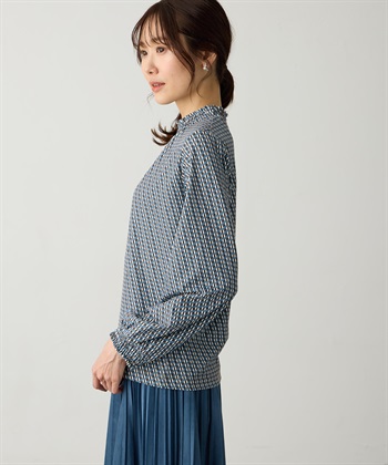 Petit Honfleur シャーリングプリントプルオーバー_subthumb_2