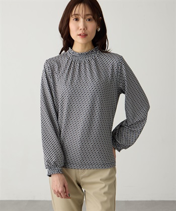 Petit Honfleur シャーリングプリントプルオーバー_subthumb_4