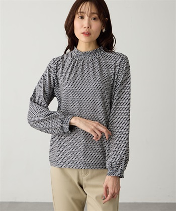 Petit Honfleur シャーリングプリントプルオーバー_subthumb_5