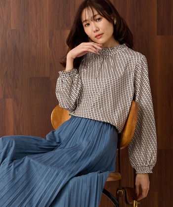 Petit Honfleur シャーリングプリントプルオーバー_subthumb_7