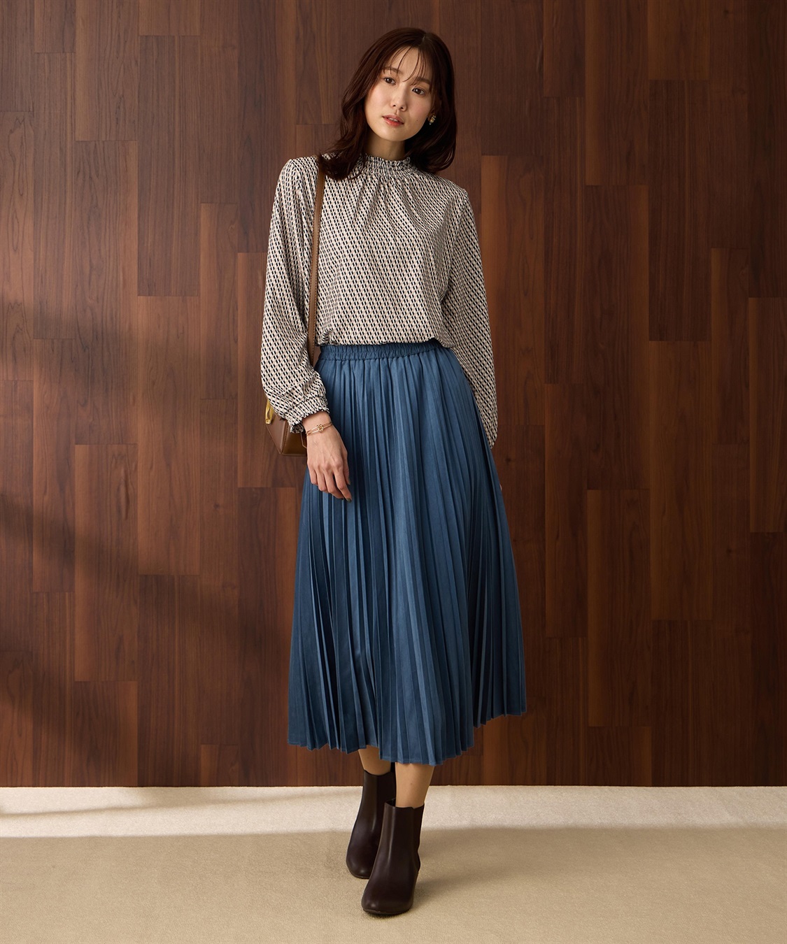 Petit Honfleur シャーリングプリントプルオーバー_sub_8