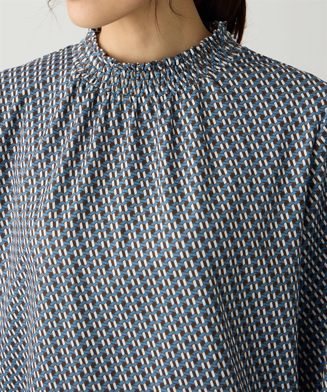 Petit Honfleur シャーリングプリントプルオーバー_sub_18