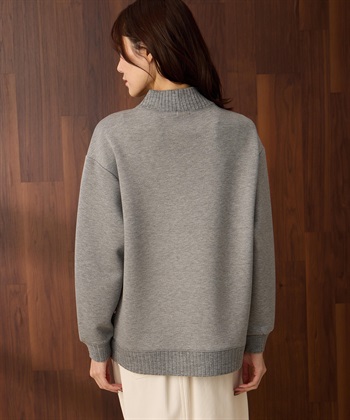 Petit Honfleur ハイネックリブ切替プルオーバー_subthumb_3