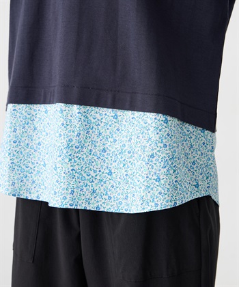 Petit Honfleur 【Liberty】リバティレイヤード風プルオーバー【オーガニックコットン・UVカット・接触冷感】_subthumb_11