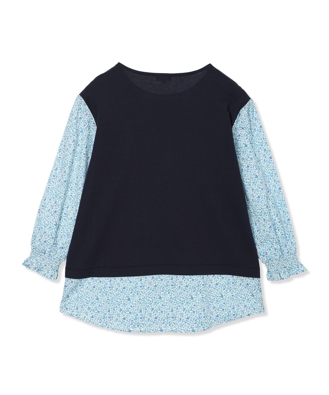 Petit Honfleur 【Liberty】リバティレイヤード風プルオーバー【オーガニックコットン・UVカット・接触冷感】_sub_13