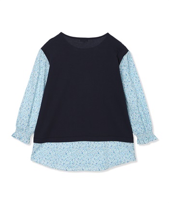 Petit Honfleur 【Liberty】リバティレイヤード風プルオーバー【オーガニックコットン・UVカット・接触冷感】_subthumb_13