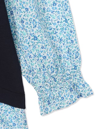 Petit Honfleur 【Liberty】リバティレイヤード風プルオーバー【オーガニックコットン・UVカット・接触冷感】_subthumb_15