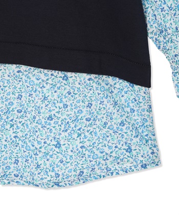 Petit Honfleur 【Liberty】リバティレイヤード風プルオーバー【オーガニックコットン・UVカット・接触冷感】_subthumb_16