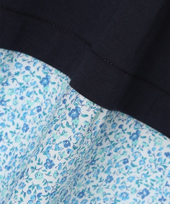 Petit Honfleur 【Liberty】リバティレイヤード風プルオーバー【オーガニックコットン・UVカット・接触冷感】_subthumb_17