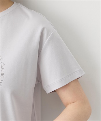 Petit Honfleur 【Liberty】リバティプリントロゴ刺しゅうTシャツ【オーガニックコットン・UVカット・接触冷感】_subthumb_12