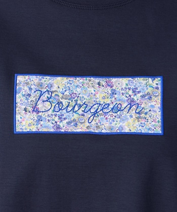 Petit Honfleur 【Liberty】リバティプリントロゴ刺しゅうTシャツ【オーガニックコットンブレンド・UVカット・接触冷感】_subthumb_15