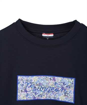 Petit Honfleur 【Liberty】リバティプリントロゴ刺しゅうTシャツ【オーガニックコットンブレンド・UVカット・接触冷感】_subthumb_18