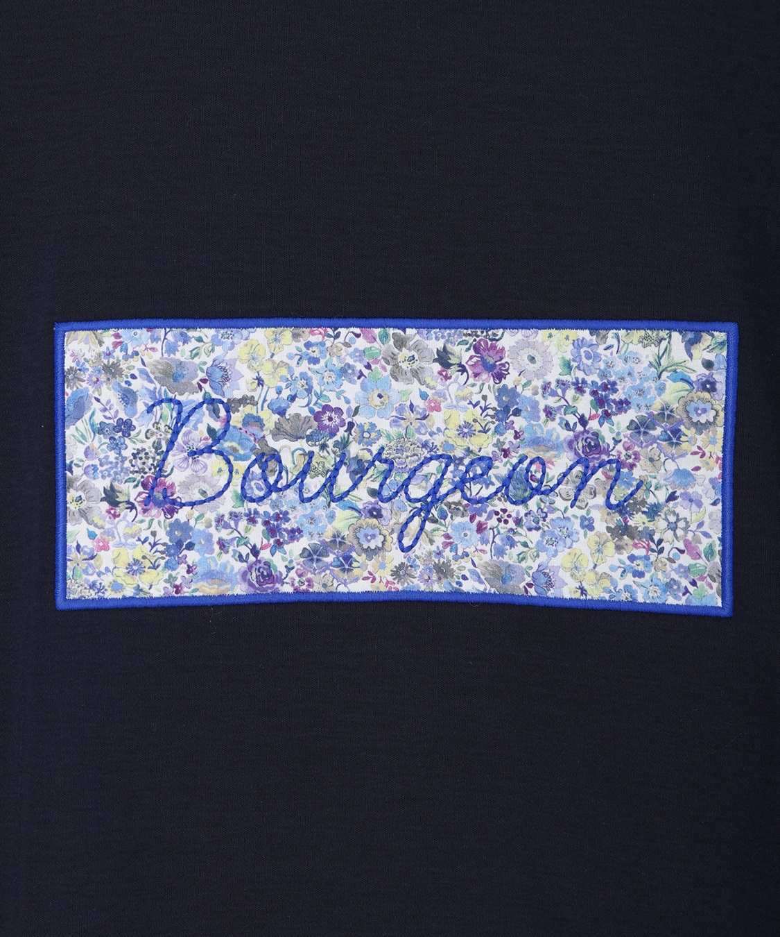 Petit Honfleur 【Liberty】リバティプリントロゴ刺しゅうTシャツ【オーガニックコットンブレンド・UVカット・接触冷感】_sub_21