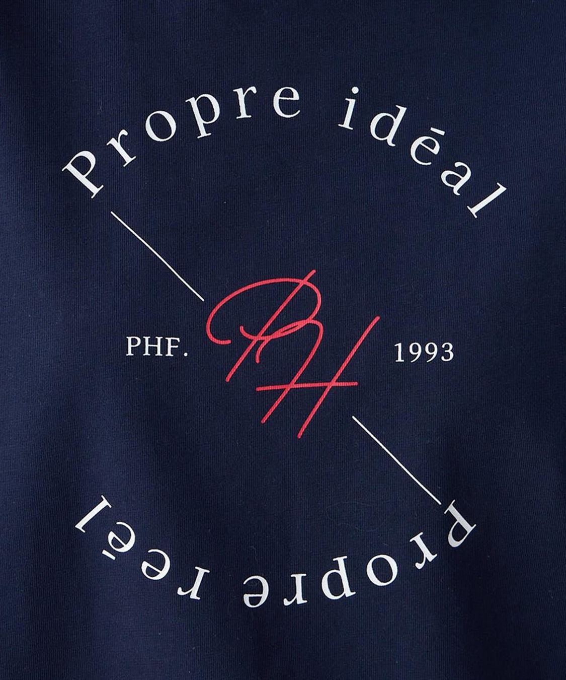 Petit Honfleur ロゴプリントモックネックＴシャツ【オーガニックコットンブレンド】_sub_13