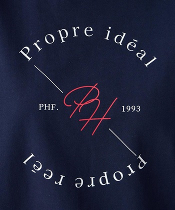 Petit Honfleur ロゴプリントモックネックＴシャツ【オーガニックコットンブレンド】_subthumb_13