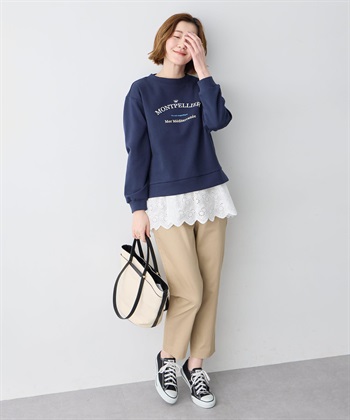 Petit Honfleur カレッジロゴプルオーバー_subthumb_7